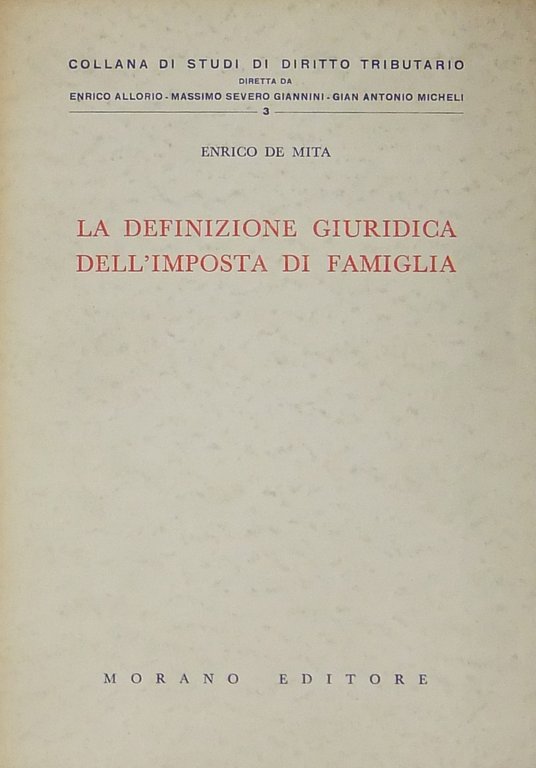La definizione giuridica dell'imposta di famiglia | Immagine Gallery 2