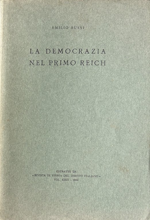 La democrazia nel primo Reich | Immagine Gallery 2