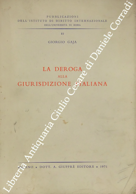 La deroga alla giurisdizione italiana | Immagine Gallery 2