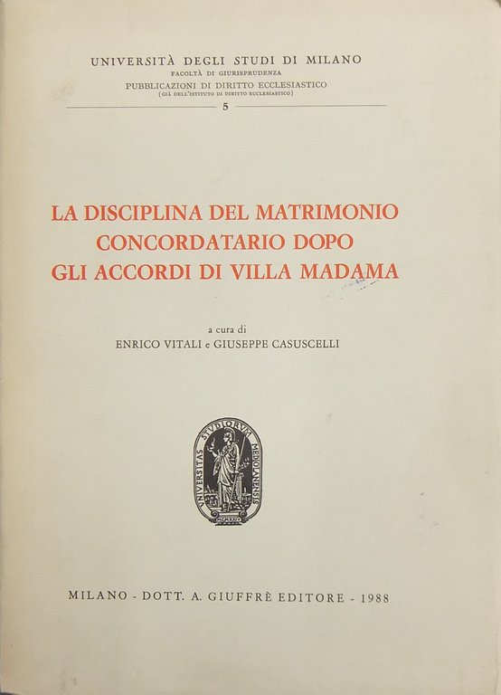 La disciplina del matrimonio concordatario dopo gli accordi di Villa … | Immagine Gallery 2