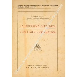 La dottrina giuridica e lo stato corporativo | Immagine Gallery 1