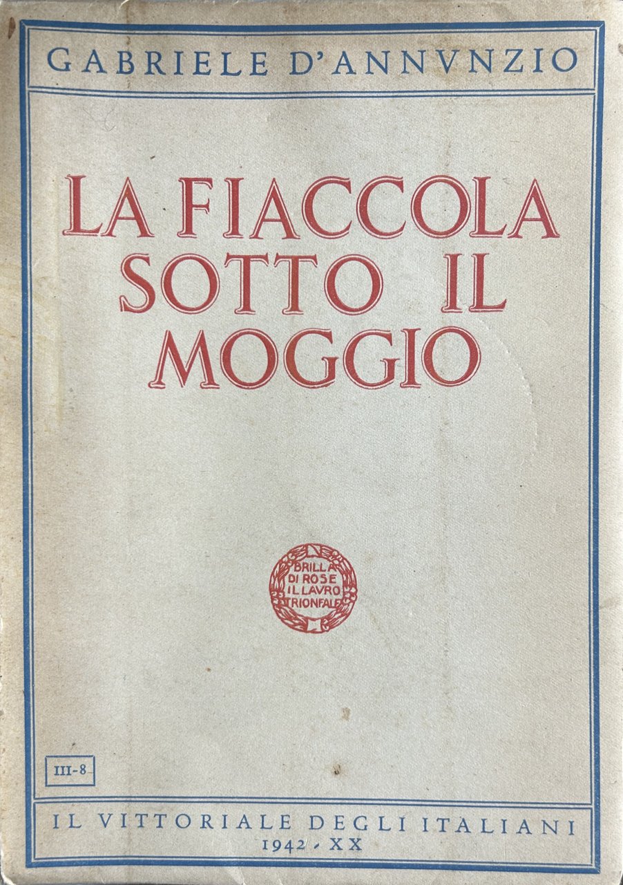 La fiaccola sotto il moggio | Immagine principale