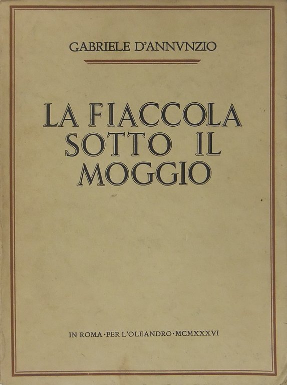 La fiaccola sotto il moggio | Immagine Gallery 2
