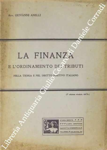 La finanza e l'ordinamento dei tributi nella teoria e nel … | Immagine Gallery 2