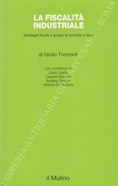 La fiscalità industriale. Strategie fiscali e gruppi di società in … | Immagine Gallery 2