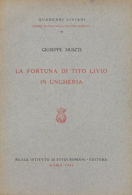 La fortuna di Tito Livio in Ungheria | Immagine Gallery 2