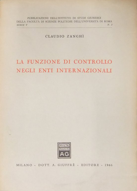 La funzione di controllo negli enti internazionali | Immagine Gallery 2