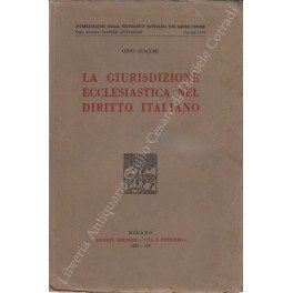 La giurisdizione ecclesiastica nel diritto italiano