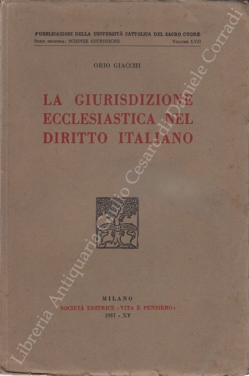 La giurisdizione ecclesiastica nel diritto italiano | Immagine Gallery 2