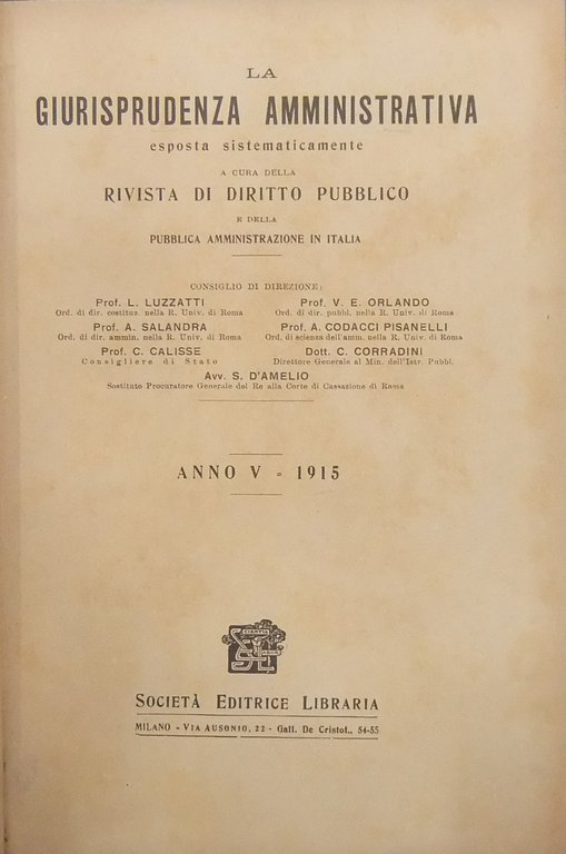 La giurisprudenza amministrativa esposta sistematicamente. A cura della Rivista di … | Immagine Gallery 2