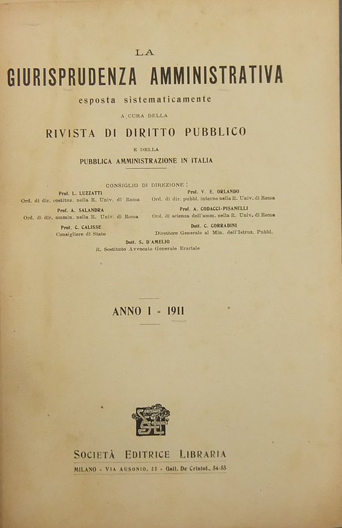 La giurisprudenza amministrativa esposta sistematicamente. A cura della Rivista di … | Immagine Gallery 2