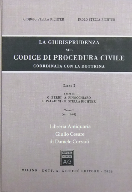 La giurisprudenza sul codice di procedura civile coordinata con la … | Immagine Gallery 2