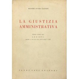 La giustizia amministrativa. Edizione riveduta dalle lezioni raccolte a cura …