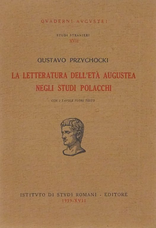 La letteratura dell'eta augustea negli studi polacchi. Con 2 tavole … | Immagine Gallery 2