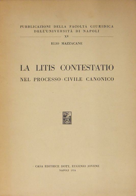 La litis contestatio nel processo civile canonico | Immagine Gallery 2