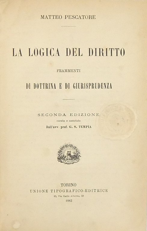 La logica del diritto. Frammenti di dottrina e giurisprudenza | Immagine Gallery 2