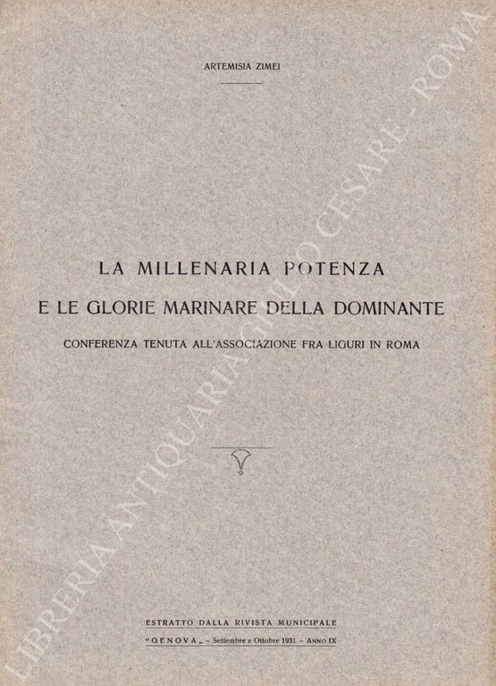 La millenaria potenza e le glorie marinare della dominante. Conferenza … | Immagine Gallery 2