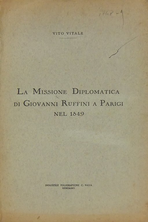 La missione diplomatica di Giovanni Ruffini a Parigi nel 1849 | Immagine Gallery 2