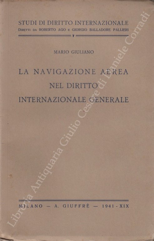 La navigazione aerea nel diritto internazionale generale | Immagine Gallery 2