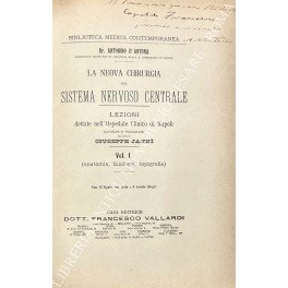 La nuova chirurgia del sistema nervoso centrale. Lezioni dettate nell'Ospedale … | Immagine principale