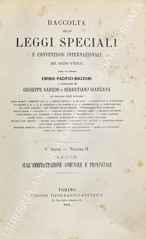 La nuova legge sulla amministrazione comunale e provinciale. (All. A … | Immagine Gallery 2