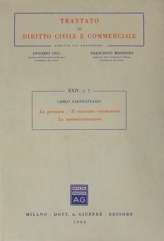 La permuta. Il contratto estimatorio. La somministrazione | Immagine Gallery 2