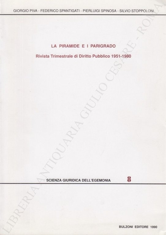 La piramide e i parigrado. Rivista Trimestrale di Diritto Pubblico … | Immagine Gallery 2
