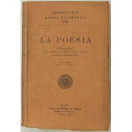 La poesia. Introduzione alla critica e storia della poesia e …