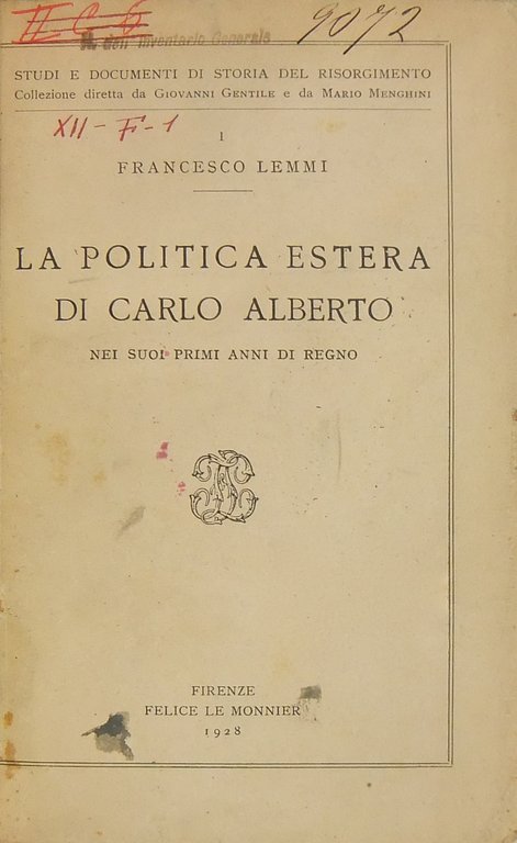 La politica estera di Carlo Alberto nei suoi primi anni … | Immagine Gallery 2