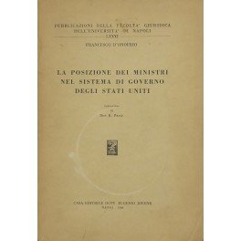 La posizione dei ministri nel sistema di governo degli Stati …