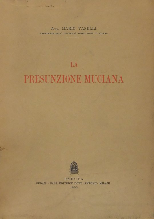 La presunzione muciana | Immagine Gallery 2