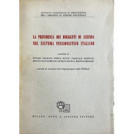 La previdenza dei dirigenti d'azienda nel sistema pensionistico italiano