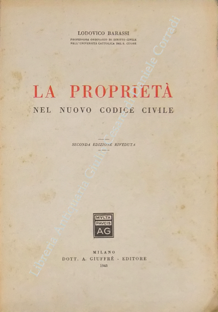 La proprietà nel nuovo Codice civile | Immagine Gallery 2