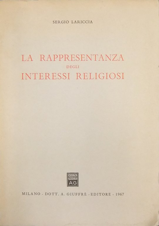 La rappresentanza degli interessi religiosi | Immagine Gallery 2