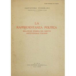 La rappresentanza politica nella fase odierna del diritto costituzionale italiano