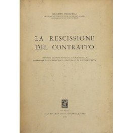 La rescissione del contratto