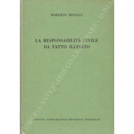 La responsabilità civile da fatto illecito