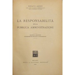 La responsabilità della pubblica amministrazione