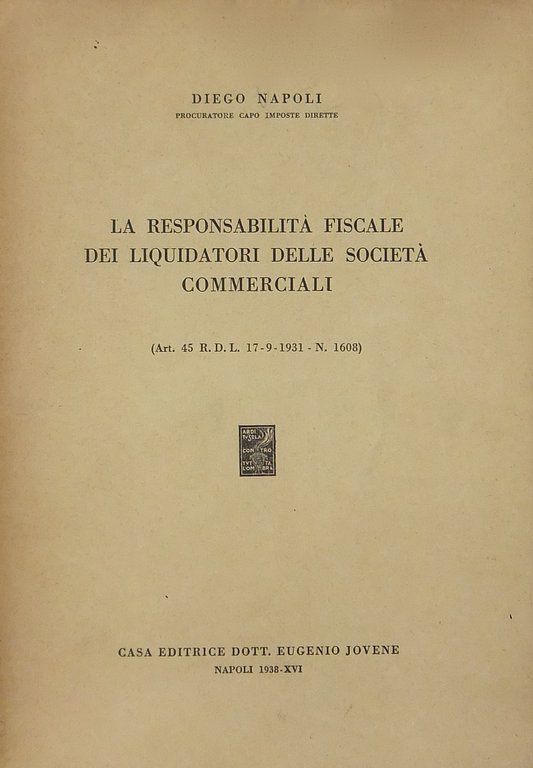 La responsabilità fiscale dei liquidatori delle società commerciali. (Art. 45 … | Immagine Gallery 2