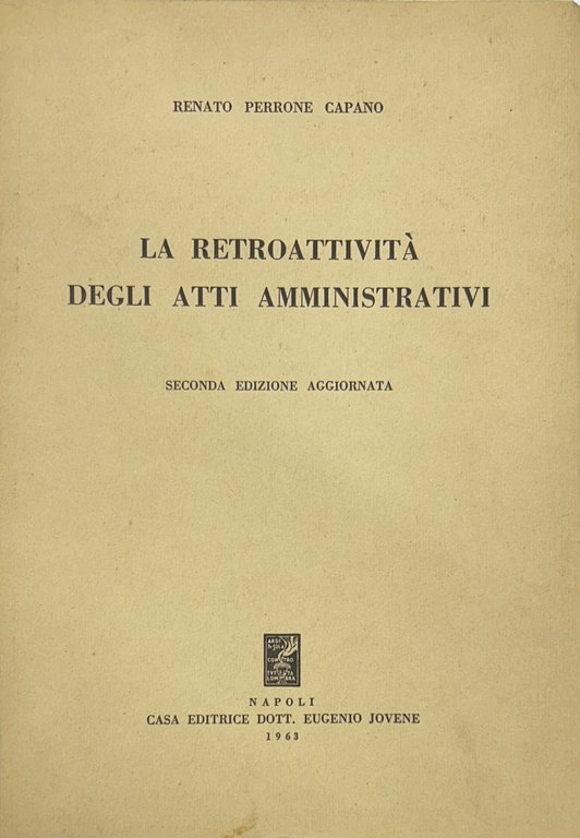 La retroattività degli atti amministrativi | Immagine Gallery 3