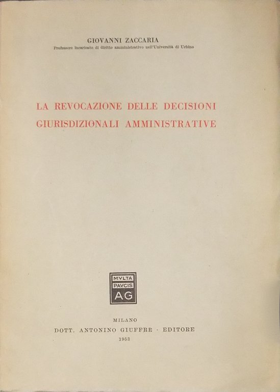 La revocazione delle decisioni giurisdizionali amministrative | Immagine Gallery 2