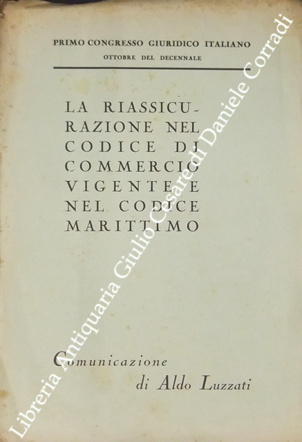 La riassicurazione nel Codice di Commercio vigente e nel Codice … | Immagine Gallery 2