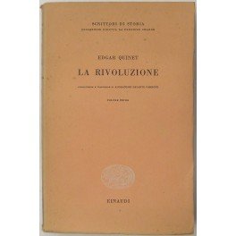 La rivoluzione. Introduzione e traduzione di Alessandro Galante Garrone