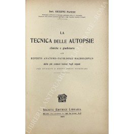 La tecnica delle autopsie cliniche e giudiziarie e il reperto …