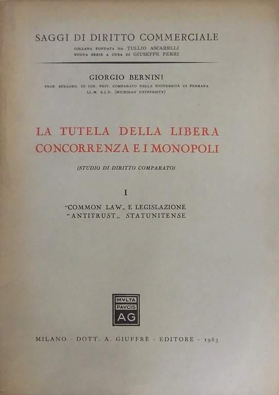 La tutela della libera concorrenza e i monopoli. (Studio di … | Immagine Gallery 2