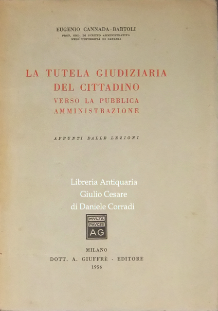 La tutela giudiziaria del cittadino verso la pubblica amministrazione. Appunti … | Immagine Gallery 2