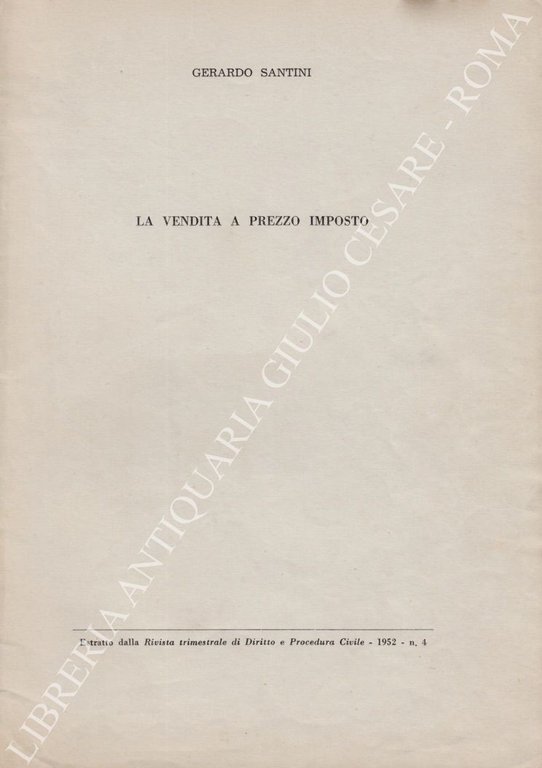 La vendita a prezzo imposto | Immagine Gallery 2
