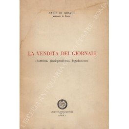 La vendita dei giornali (dottrina, giurisprudenza, legislazione)