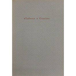 Labeo" a Guarino. In occasione del XXV anno di insegnamento …