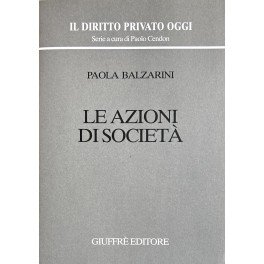 Le azioni di società